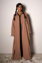 Load image into Gallery viewer, Palm-tee Abaya Brown
