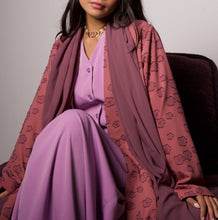 Load image into Gallery viewer, Fleur Abaya in Plum
