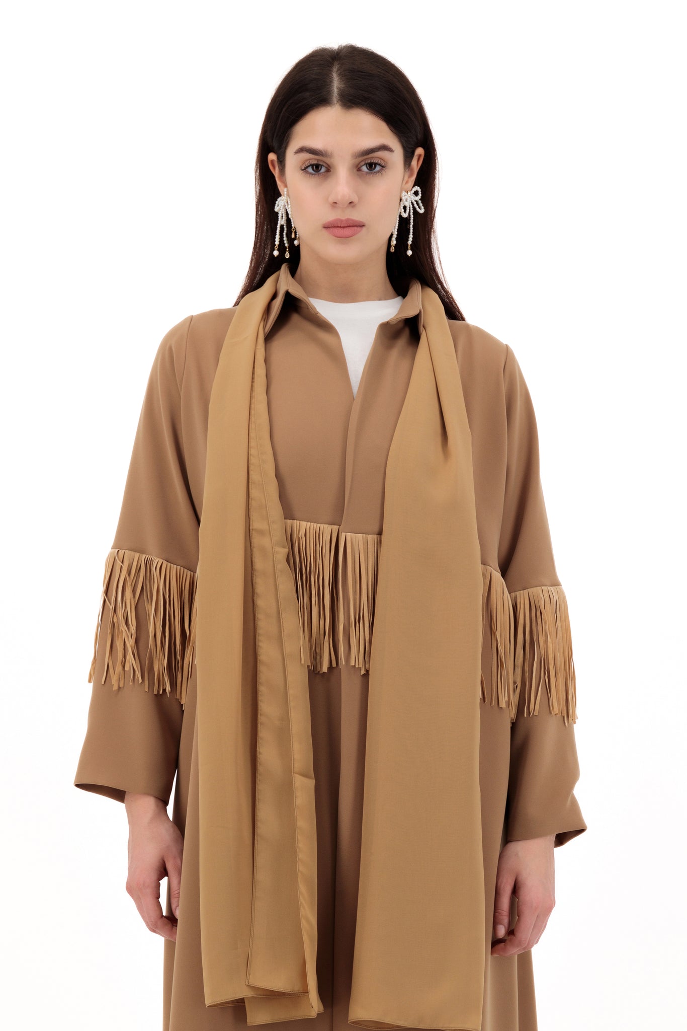 FRINGES in brown