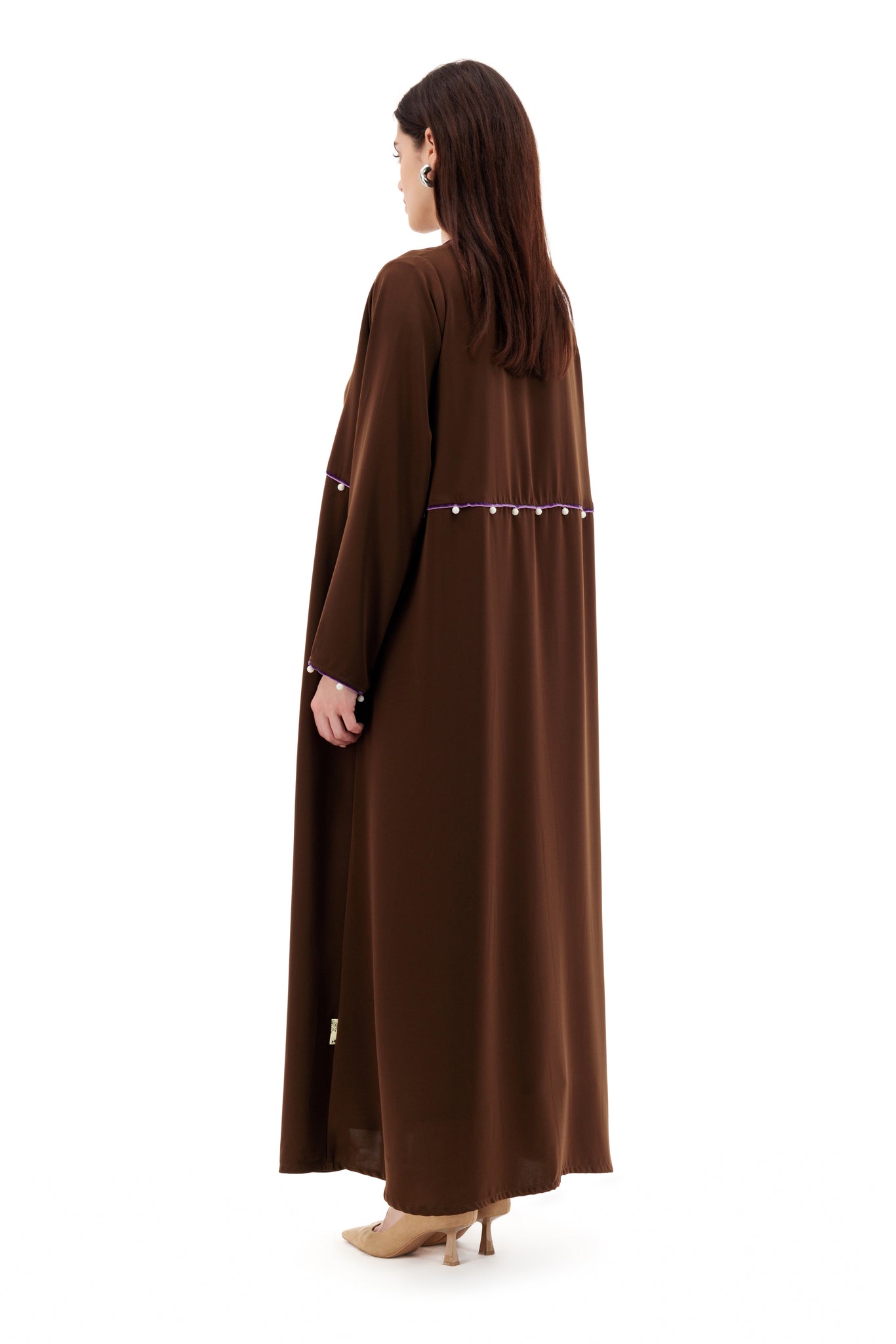 KHAWLA in brown x velvet