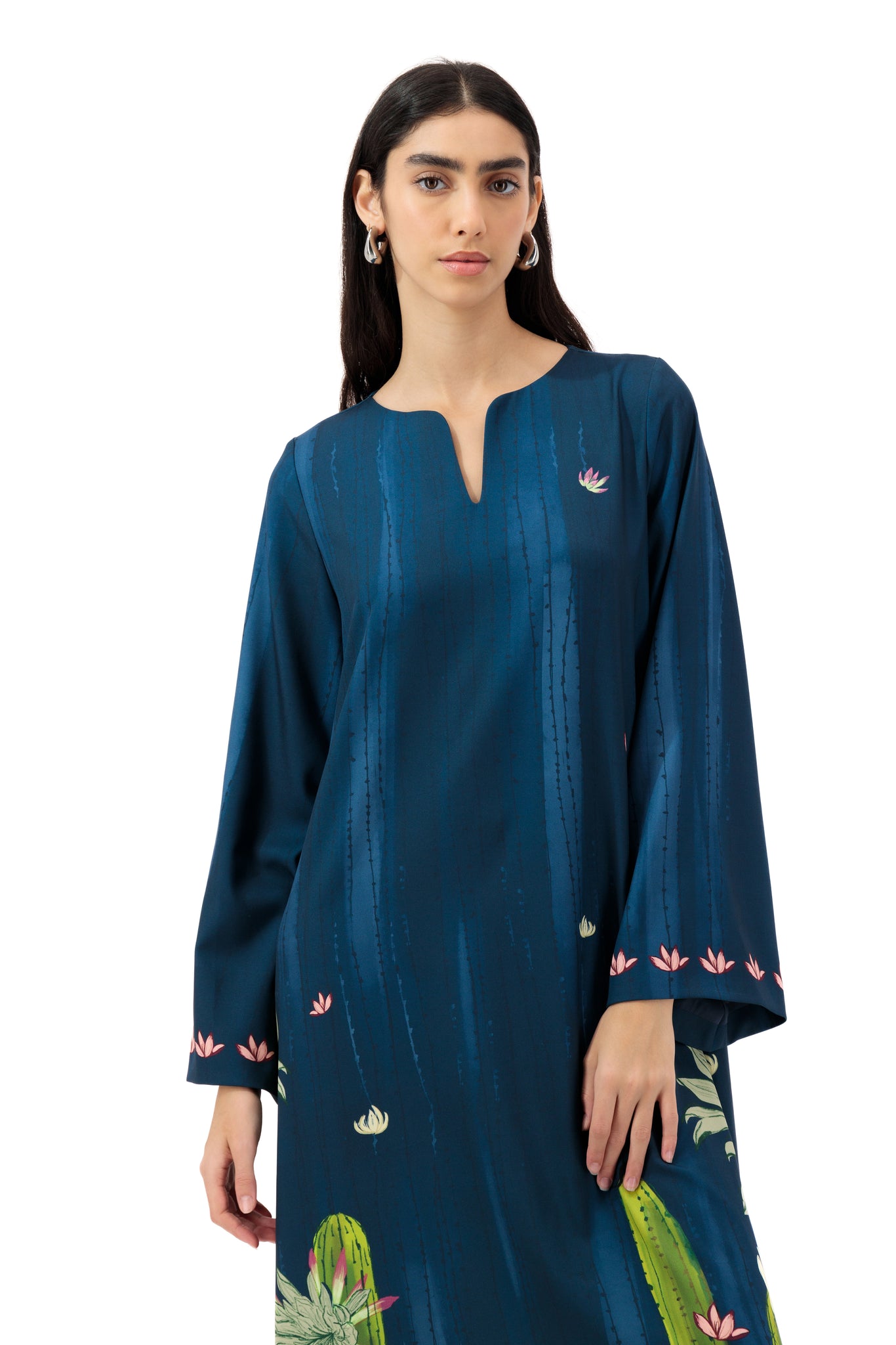 PARADISE KAFTAN blue